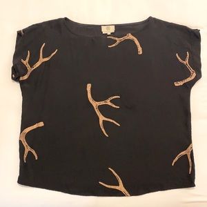Koch Handpainted Antler Top
